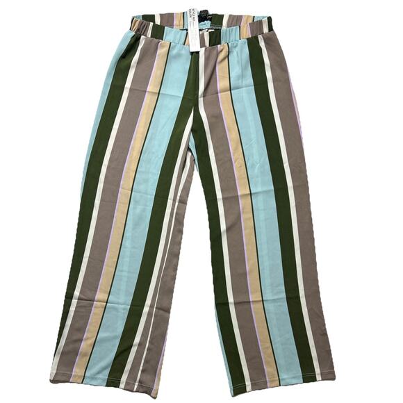 Like An Angel Pants Wide Leg Flowy Multicolor Women Size XL - Picture 2 of 14